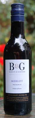 Photograph of B & G Wine Bottle