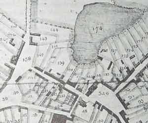 Fragment of Neville Survey Map of Monaghan