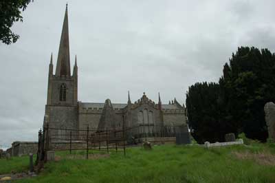 Photograph of Caledon Church & Galbraith Lowry's Tomb (Pyramid)